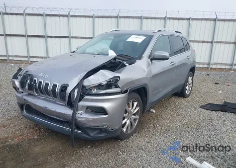 2017 Jeep Cherokee Limited Fwd из США, поврежденный, VIN 1C4PJLDB4HW516685